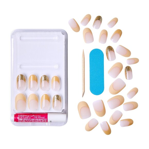 KISS Voguish Fantasy Medium Length Nails - Palm Trees - Picture 3 of 6